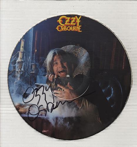 Ozzy Osbourne Mr Crowley - Autographed US 12